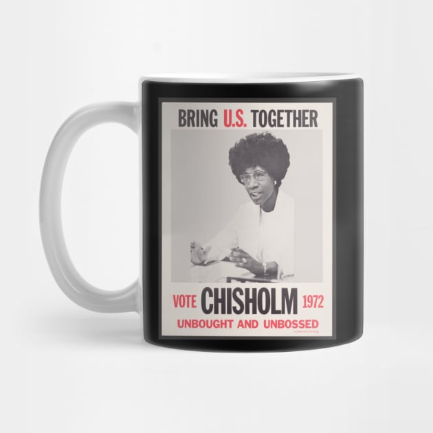 Shirley Chisholm presidential campaign poster, Black History, Black Woman by UrbanLifeApparel